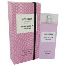 Notebook Rose Musk & Vanilla Eau De Toilette  for Her 100ml