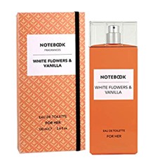 Notebook White Flowers Vanilla Eau De Toilette  for Her 100ml